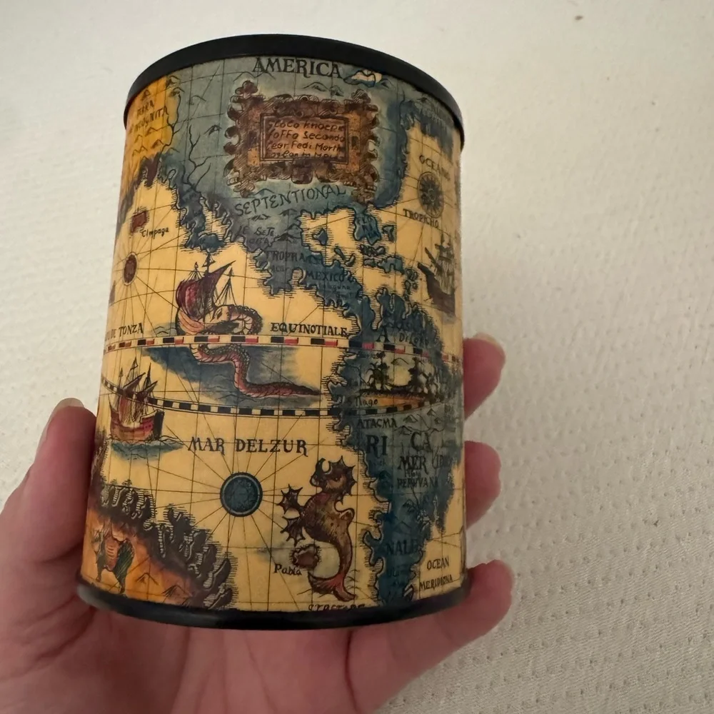 Old World Map Pencil/Pen holder